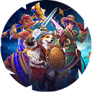 Team of heroes uniting to protect Earth and the mythical realm of Mytherra